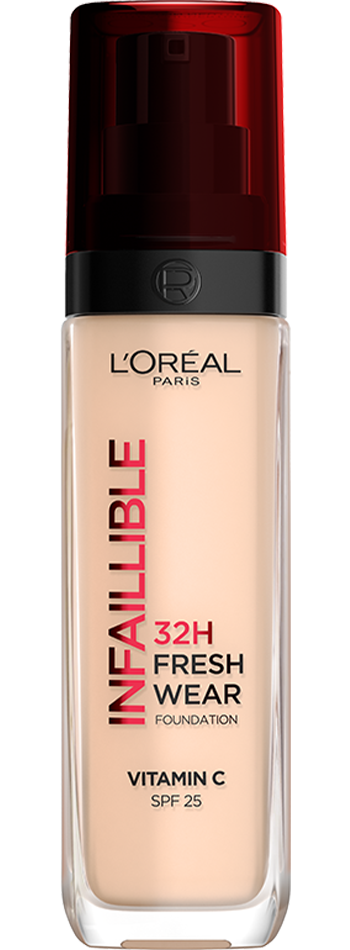 L'OREAL PARIS INFALLIBLE LIQUID FOUNDATION 24H FRESH WEAR
