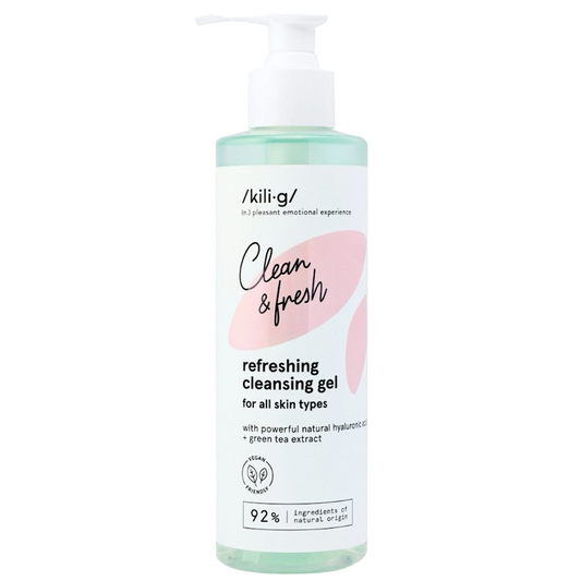 CLEAN & FRESH refreshing face cleansing gel 250 ml