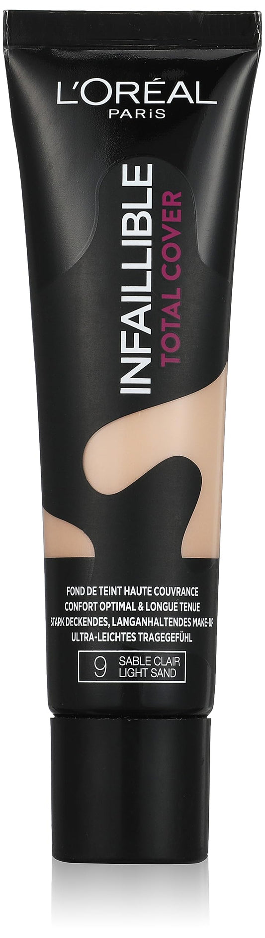 L'OREAL INFALLIBLE TOTAL COVER FOUNDATION NO. 9