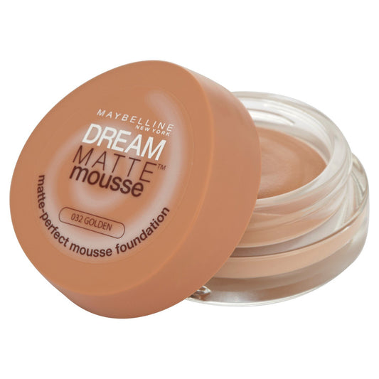 MAYBELLINE DREAM MATTE MOUSSE FOUNDATION - 32 GOLDEN