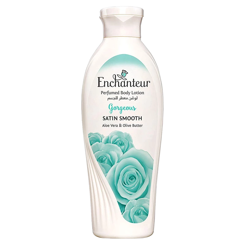 Enchanteur Gorgeous Body Lotion with Aloe Vera and Olive Butter