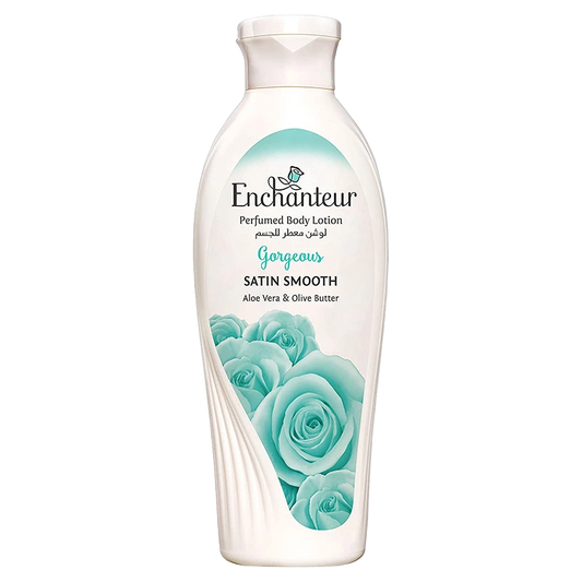 Enchanteur Gorgeous Body Lotion with Aloe Vera and Olive Butter